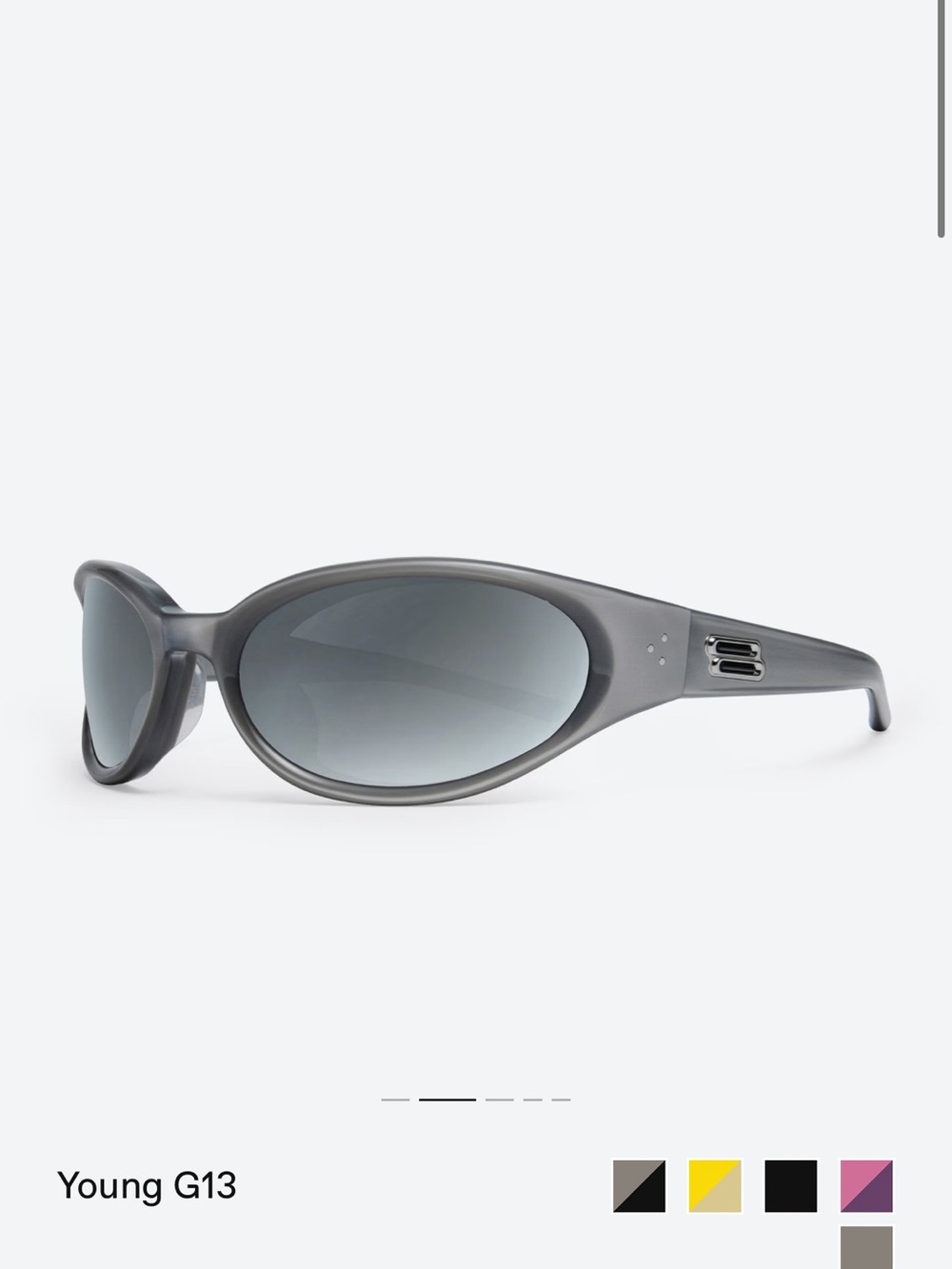 Gentle Monster Young G13 Gray Women's Sunglasses